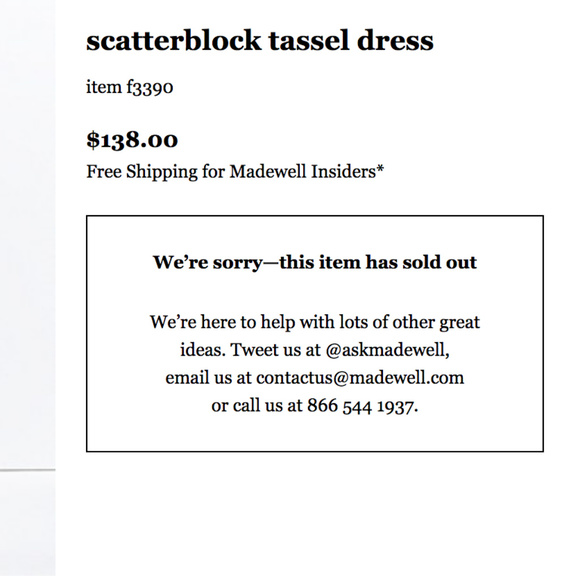 NWOT: Madewell Scatterblock Tassel Dress - Picture 2 of 8
